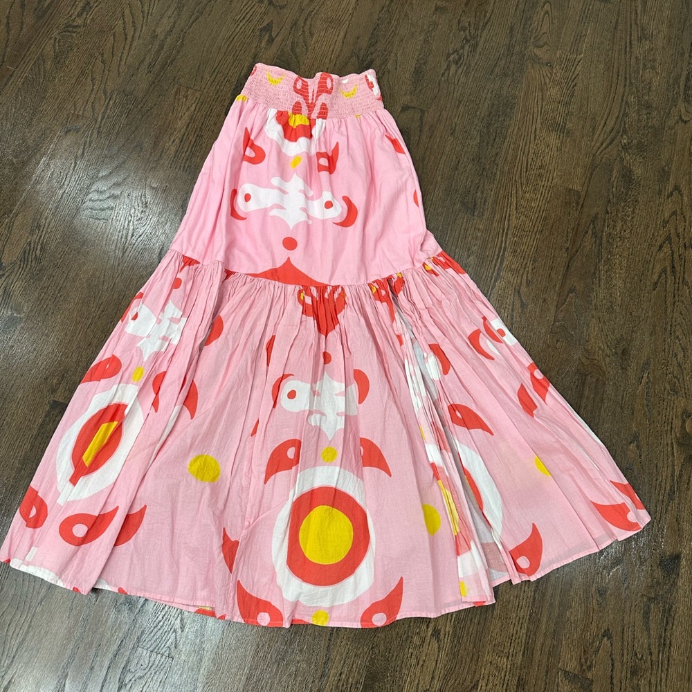 Madelyn Skirt in Blush Ink Blot
